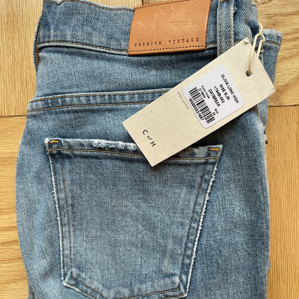 Citizens of Humanity Olivia High Rise Slim NWT